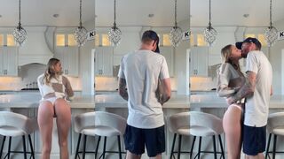 Emma Hix Gets Fucked By Her Boyfriend In The Kitchen
