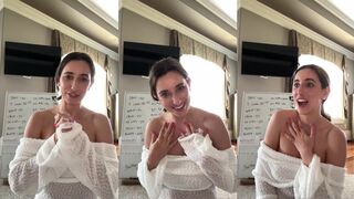 Christina Khalil Seduces You In A Live Stream