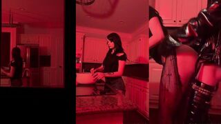 Xowie Jones Gets Fucked Hard In The Kitchen