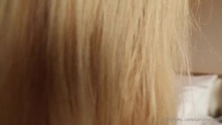 Caroline Zalog Seduction In Her Bedroom Before Sleep