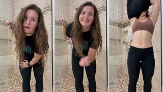 Tasha Marie James Shows How She Showers
