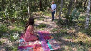 Indica Flower Public Fuck In The Forest