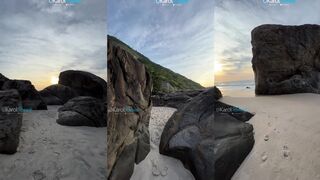 Karol Rosado Fucking On The Beach