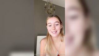 Ella Alexandra Touches Her Pussy