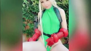 Belle Delphine Cammy Street Fighter Set